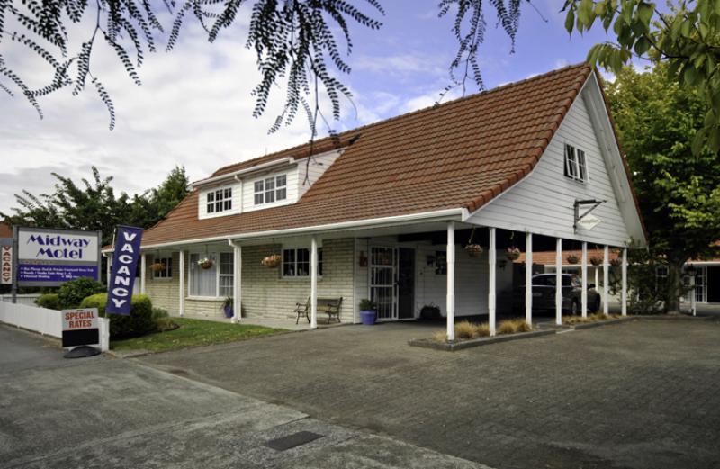 Midway Motel ロトルア エクステリア 写真